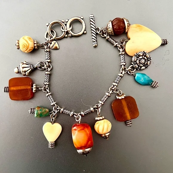 Brighton Charm Bracelet Beaded Bracelet - Picture 1 of 10